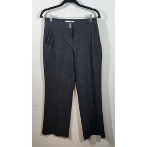 Coldwater Creek Pants Womens‎ Size 4P Black Straight Leg Mid Rise Dress Career